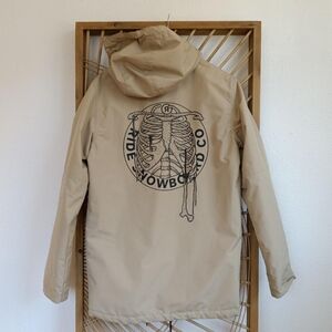 Ride Snowboards Strata HD10 Reversible Snow Jacket RARE